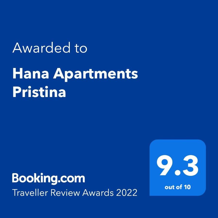 פרישטינה Hana Apartments Prishtina מראה חיצוני תמונה